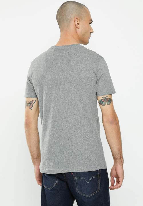 Calvin Klein - Core institutional logo slim tee - grey
