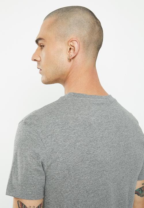 Calvin Klein - Core institutional logo slim tee - grey