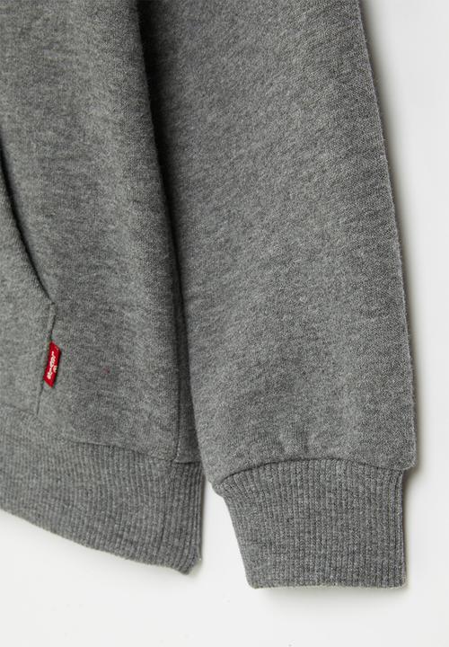 Levi’s® - Lvb batwing screenprint hooded - charcoal heather