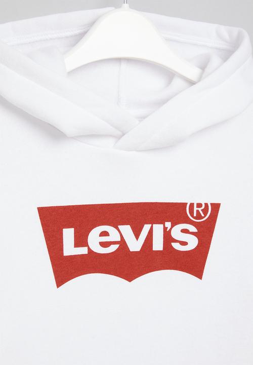 Levi’s® - Lvb batwing screenprint hooded - white