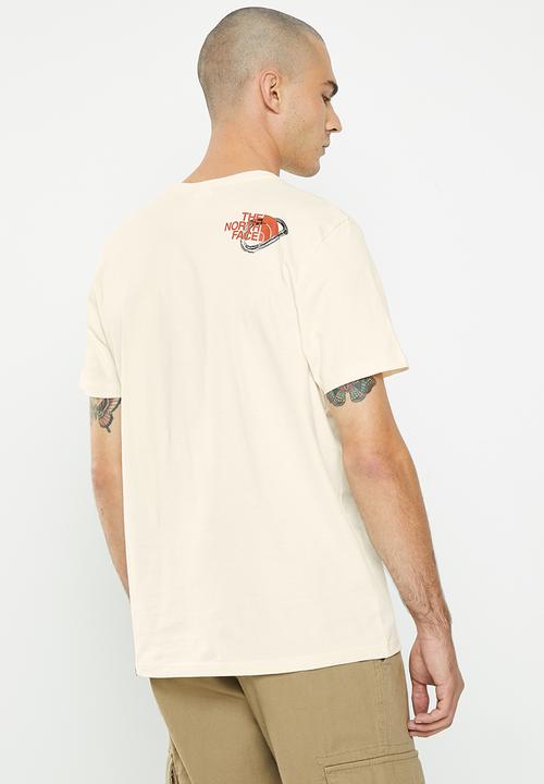 The North Face - Outdoor short sleeve graphic tee - gardenia white