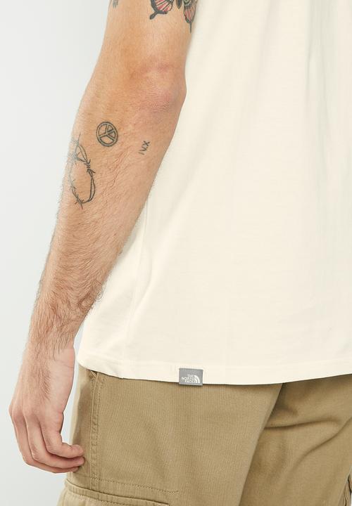 The North Face - Outdoor short sleeve graphic tee - gardenia white