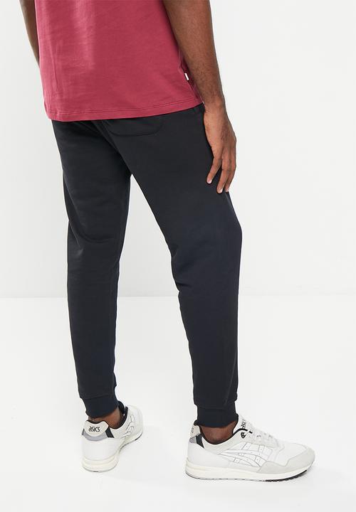 urban° - Mens urban core fleece jogger - black