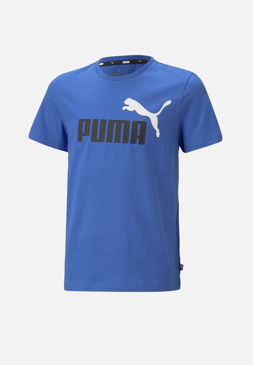 PUMA - Ess+ 2 col logo tee b - royal sapphire
