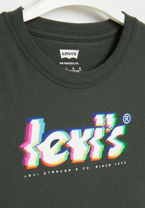 Levi’s® - Lvb glitched logo T-shirt - unexplored