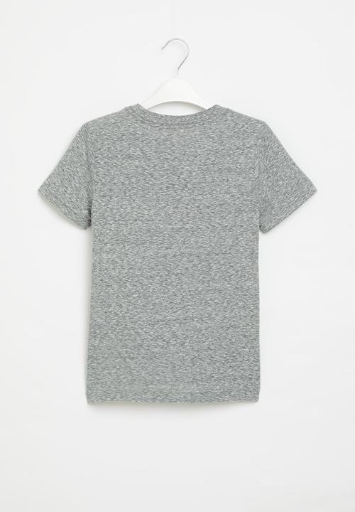 Levi’s® - Lvb glitched logo T-shirt - gargoyle cloud heather