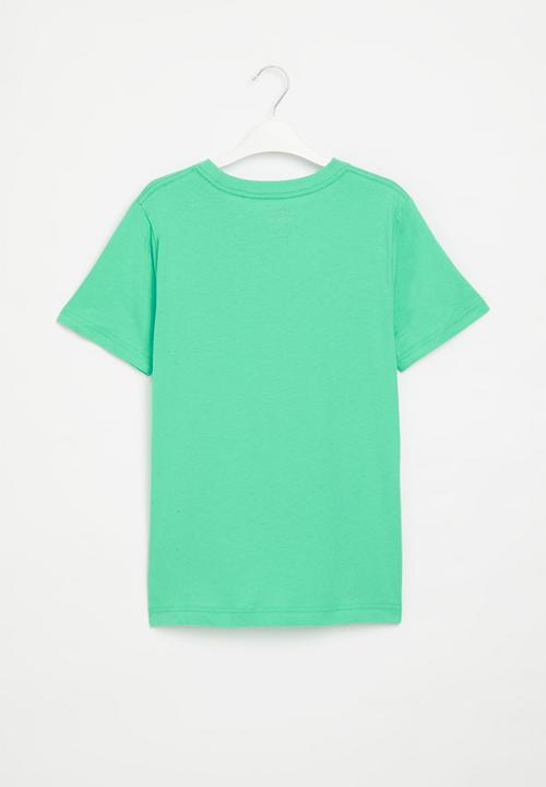 Levi’s® - Lvb glitched logo T-shirt - aqua green