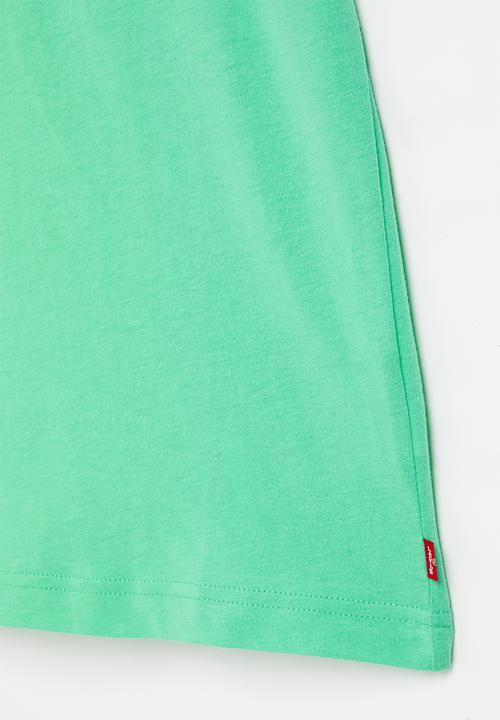Levi’s® - Lvb glitched logo T-shirt - aqua green