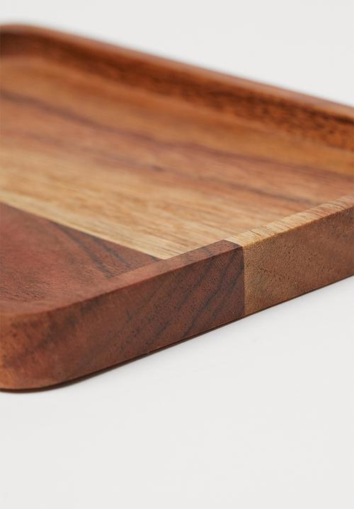 H&M - Small wooden tray - wood/acacia wood