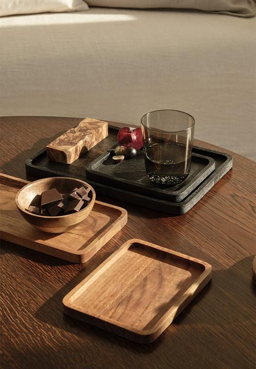H&M - Small wooden tray - wood/acacia wood