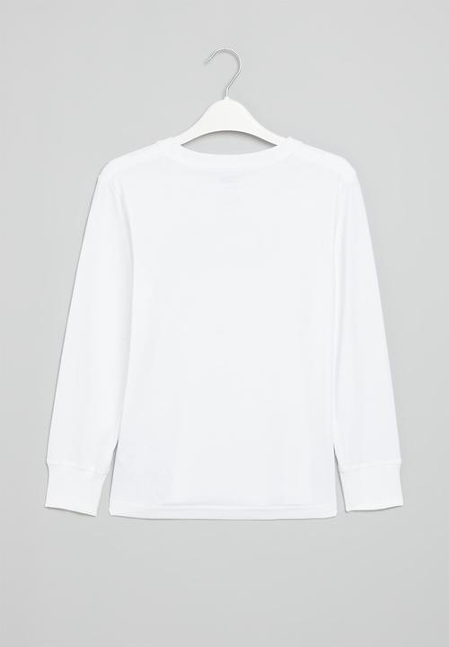 Levi’s® - Lvb long sleeve batwing tee - white