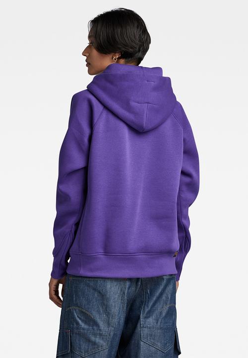 G-STAR - Premium core 2.0 hooded sweats - dk violet