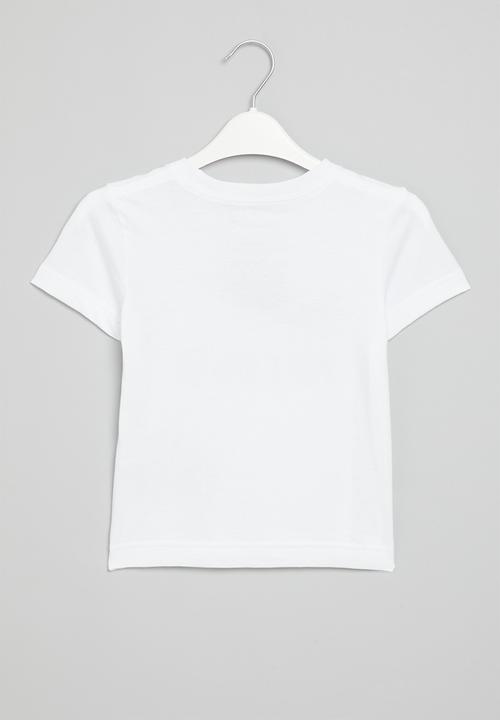 Nike - Nike Short Sleeve swoosh tee - white & red 