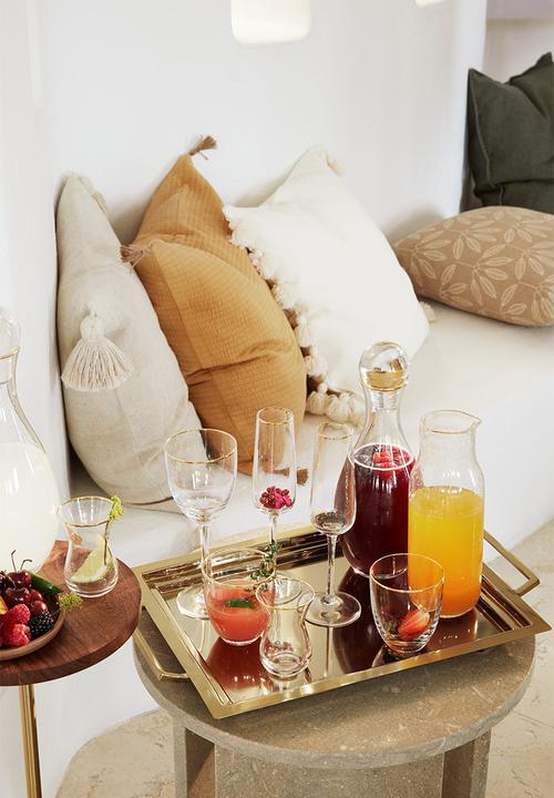 H&M - Metal tray - gold-coloured