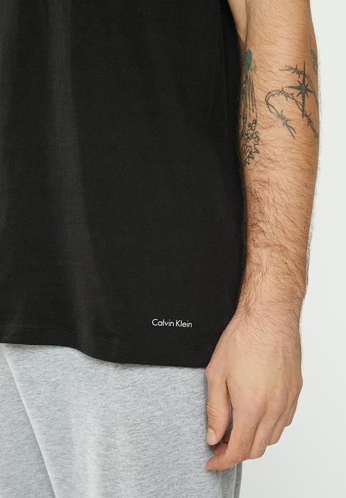 Calvin Klein - Short sleeve crew neck 3-pack tees - black