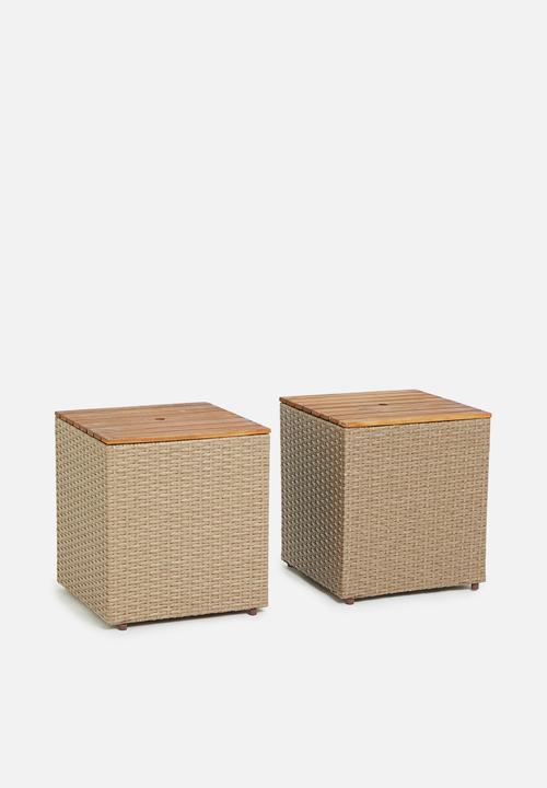 Sixth Floor - Outdoor Bar set-Natural