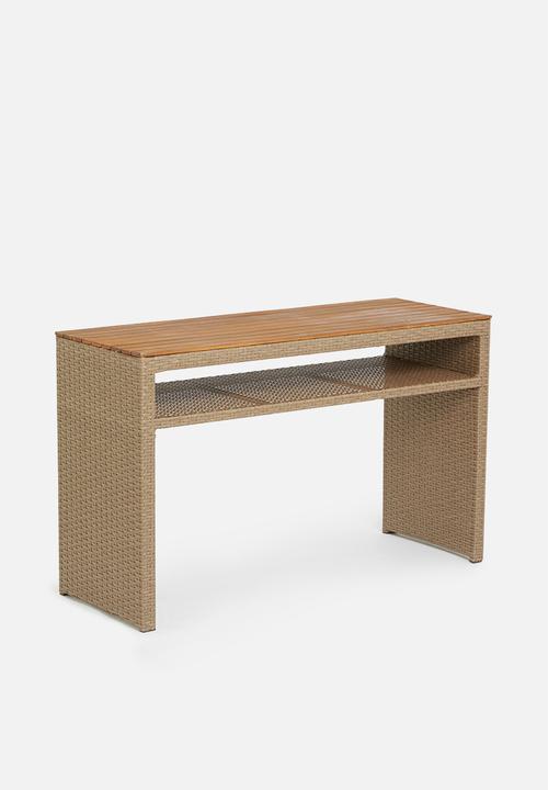 Sixth Floor - Outdoor Bar set-Natural