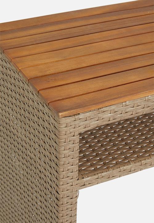 Sixth Floor - Outdoor Bar set-Natural