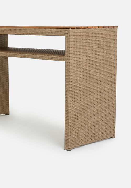 Sixth Floor - Outdoor Bar set-Natural