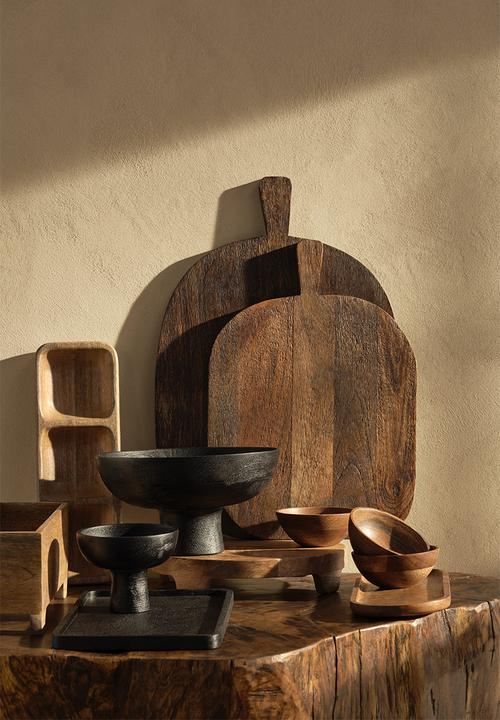 H&M - Mango wood chopping board - brown