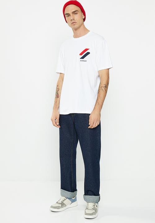 Superdry. - Code short sleeve classic apq tee - optic