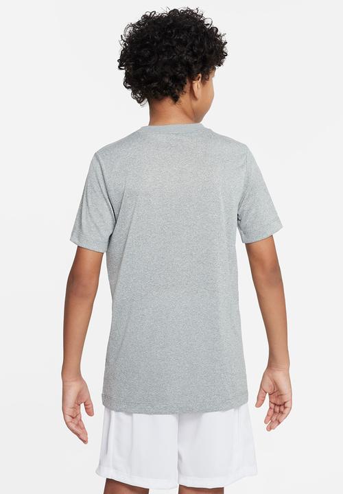 Nike - B nk df tee jdi multi sport - tumbled grey/flt silver/htr