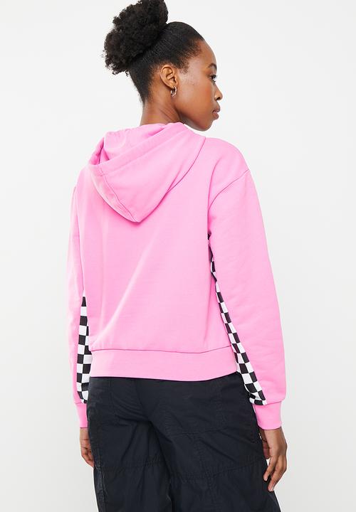 Vans - Boom boom check it hoodie - cyclamen