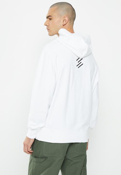 Superdry. - Code core sport hood - bright white