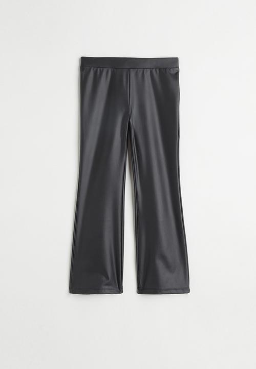 H&M - Flared leggings - black