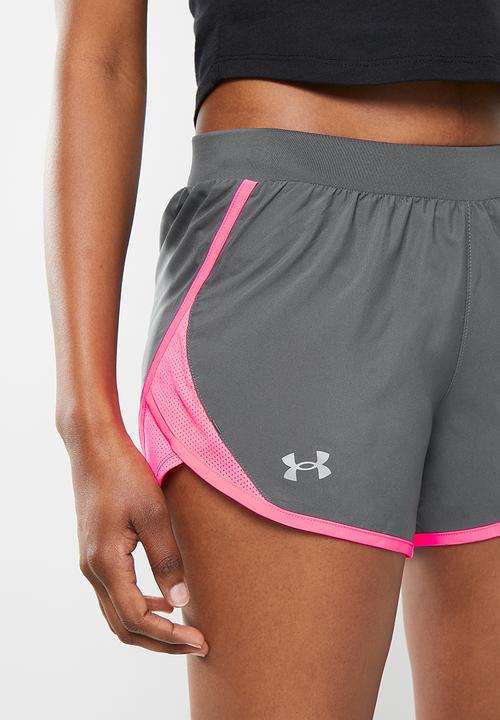 Under Armour - Ua fly by 2.0 short - pitch grey