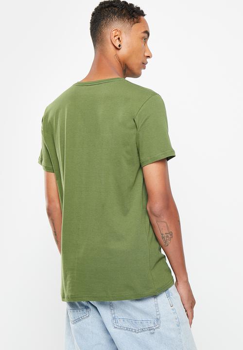 Fox - Warden tee - grass green