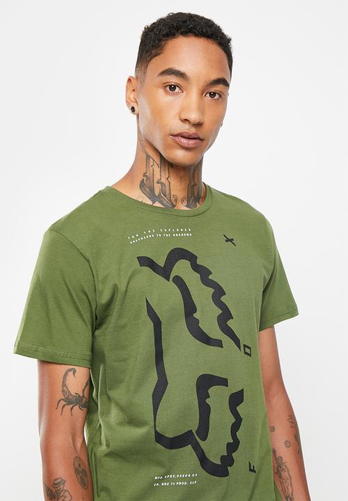 Fox - Warden tee - grass green