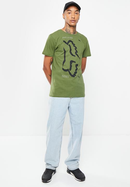 Fox - Warden tee - grass green