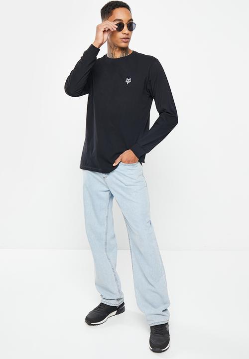 Fox - Axion long sleeve tee - black