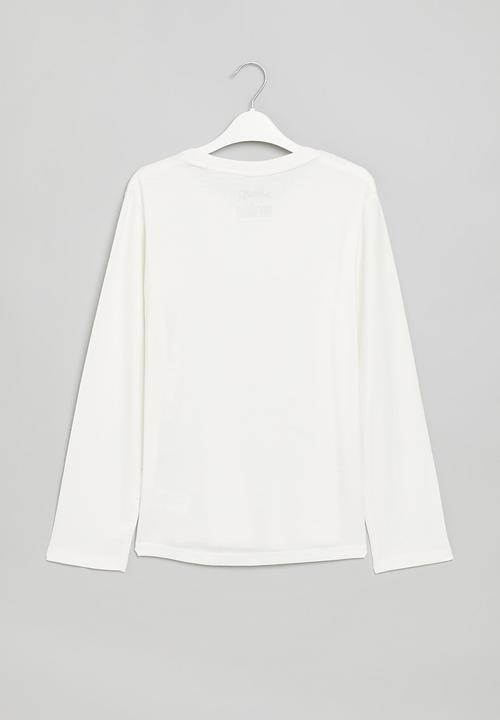 JEEP - Jeep star long sleeve t-shirt - white