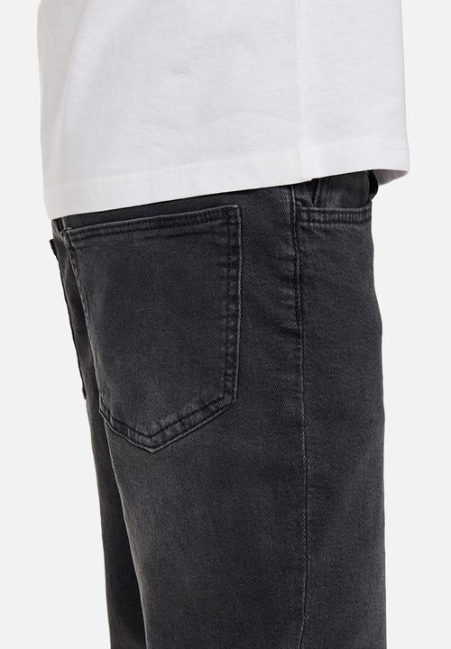 H&M - Comfort stretch slim fit jeans - dark grey