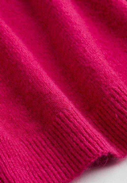 H&M - Knitted jumper - cerise
