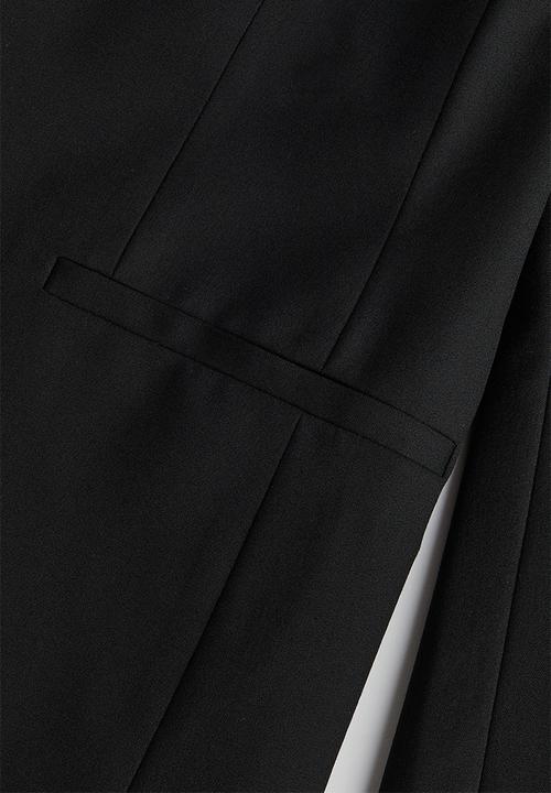 H&M - Viscose-blend blazer - black