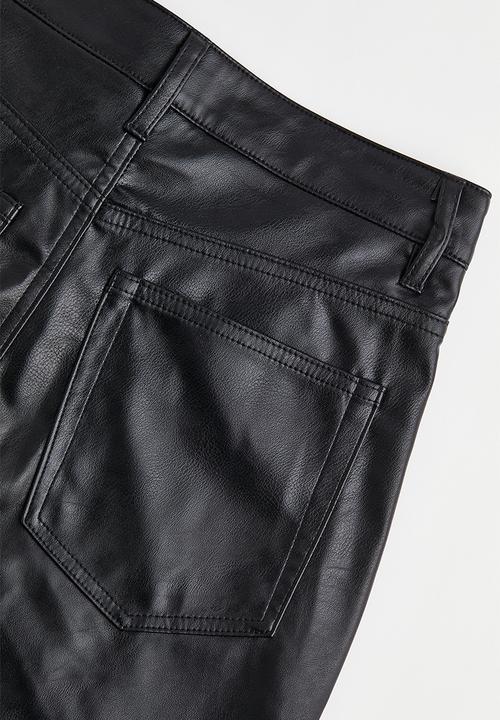 H&M - Straight trousers - black