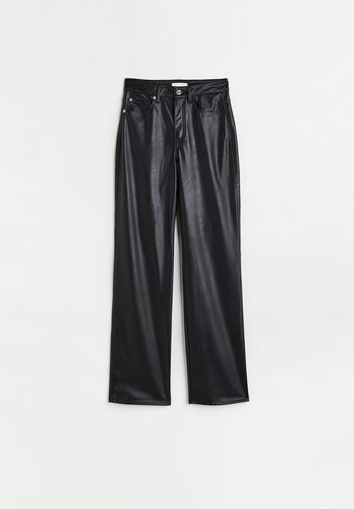 H&M - Straight trousers - black