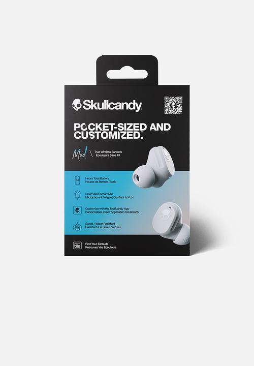 Skullcandy - MOD True Wireless In-Ear - light grey & blue