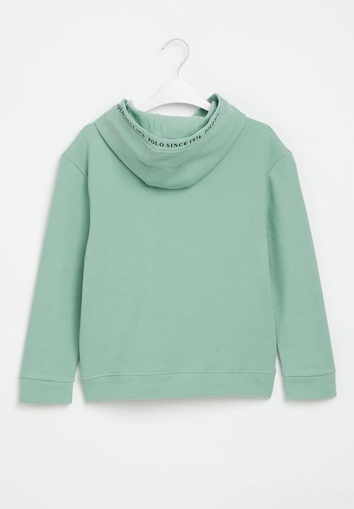 POLO - Boys kyle textured hoody - tide