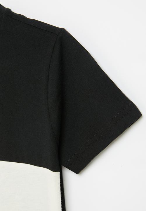 POLO - Boys cameron short sleeve tee - black