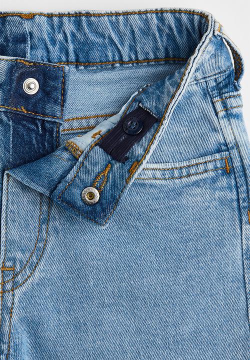 H&M - Loose fit jeans - denim blue/block-coloured
