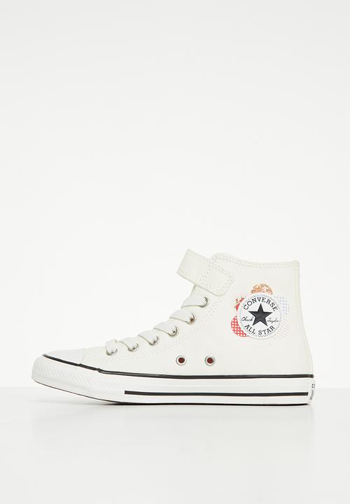 Converse - Chuck taylor all star 1v hi - egret/sunrise pink/vintage white