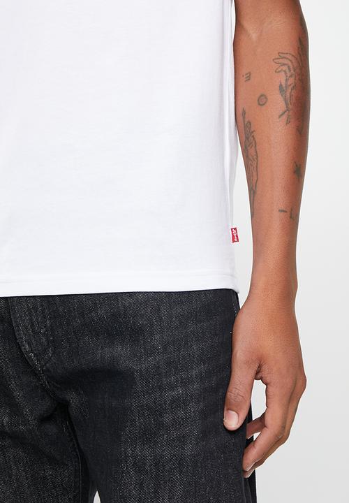 Levi’s® - Rectangle branded grp tee 01 - bright white 