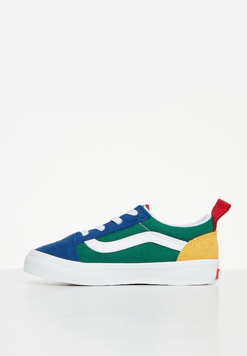 Vans - Td old skool elastic lace -  multi