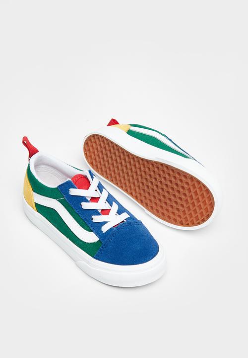 Vans - Td old skool elastic lace -  multi