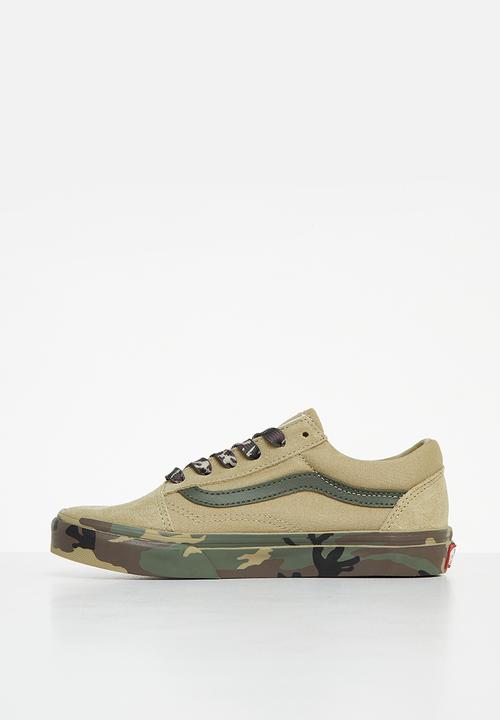 Vans - Uy old skool - camo sidewall cornstalk