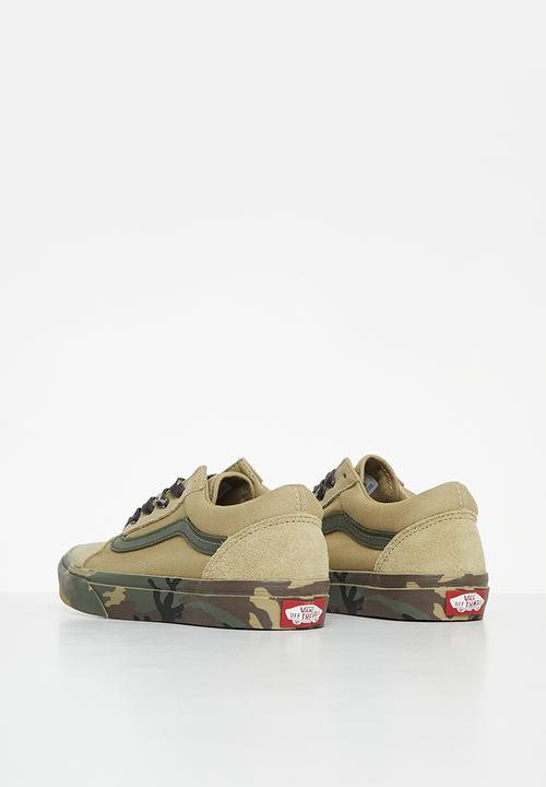 Vans - Uy old skool - camo sidewall cornstalk
